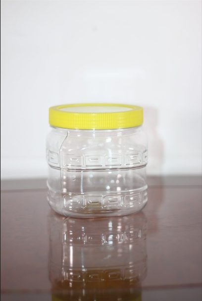 Storage Jar — Yellow Cap